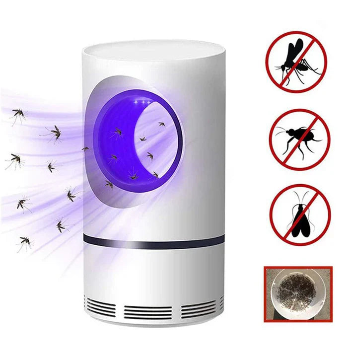 LAMPARA LED ATRAPA MOSQUITOS USB