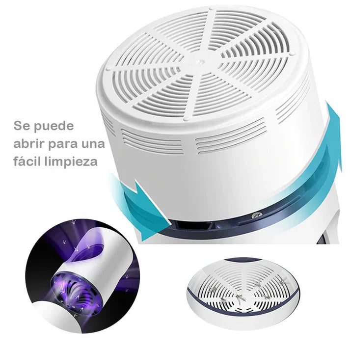 LAMPARA LED ATRAPA MOSQUITOS USB